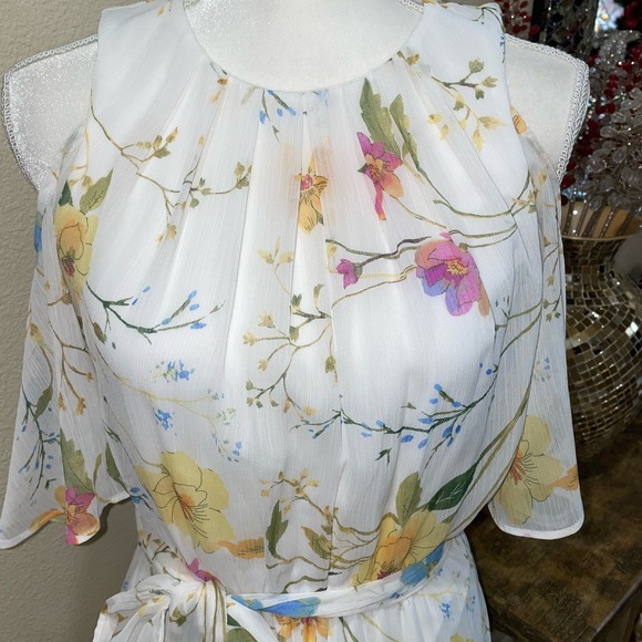 Calvin Klein maxi flowery dress - Picture 3 of 16